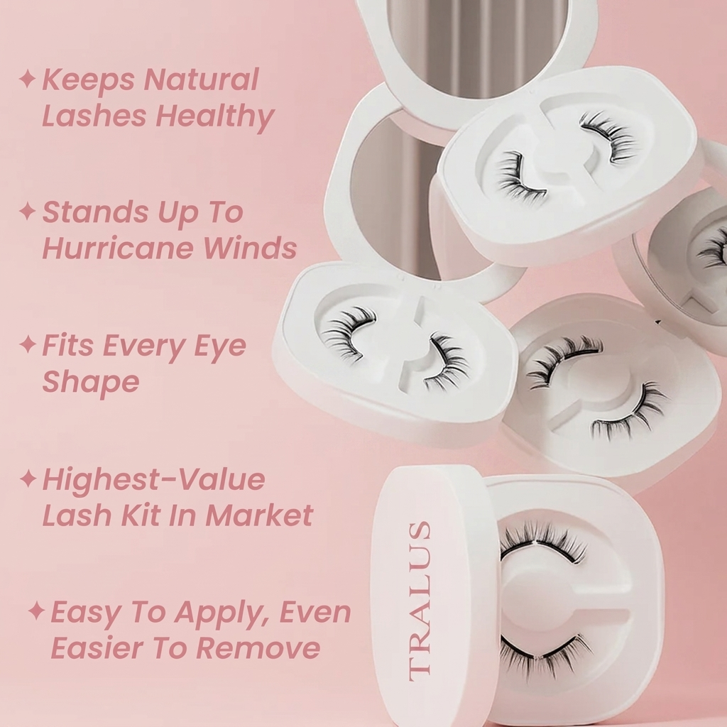 Magnetic Eye Lashes By TRALUS
