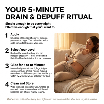 TRALUS Body Sculpting Massager — Drain, Depuff & Feel Lighter at Home in Minutes