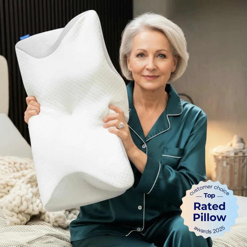 TRALUS Cervical Pillow - Finally Wake Up Without Neck Pain