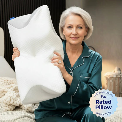 TRALUS Cervical Pillow - Finally Wake Up Without Neck Pain
